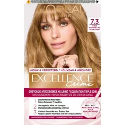 Hot Excellence L'Oréal Paris Crème 7.3 Goudblond Permanente Haarverf