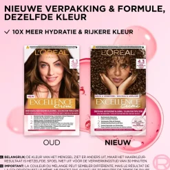 Discount Excellence L'Oréal Paris Crème 4.3 Midden Goudbruin Haarkleuring