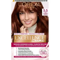Excellence L'Oréal Paris Crème 5.5 Licht Mahonie Bruin Permanente Haarverf