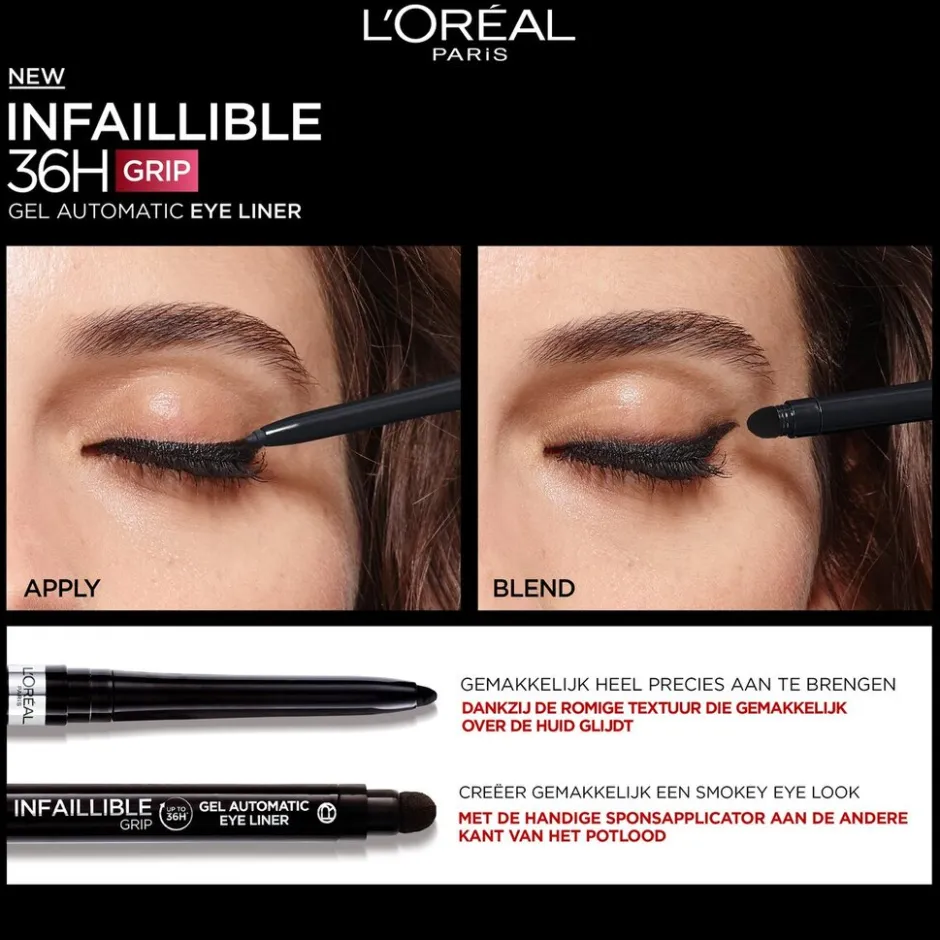 L'Oreal L'Oréal Paris Infaillible 36H Grip Gel Automatic Blue Jersey Eyeliner