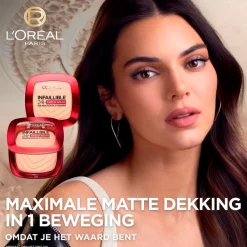 Best L'Oreal L'Oréal Paris Infaillible 24H Fresh Wear 180 Rose Sand Foundation in a Powder