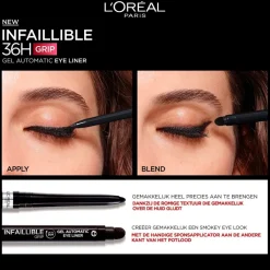 Best L'Oreal L'Oréal Paris Infaillible 36H Grip Gel Automatic Brown Denim Eyeliner