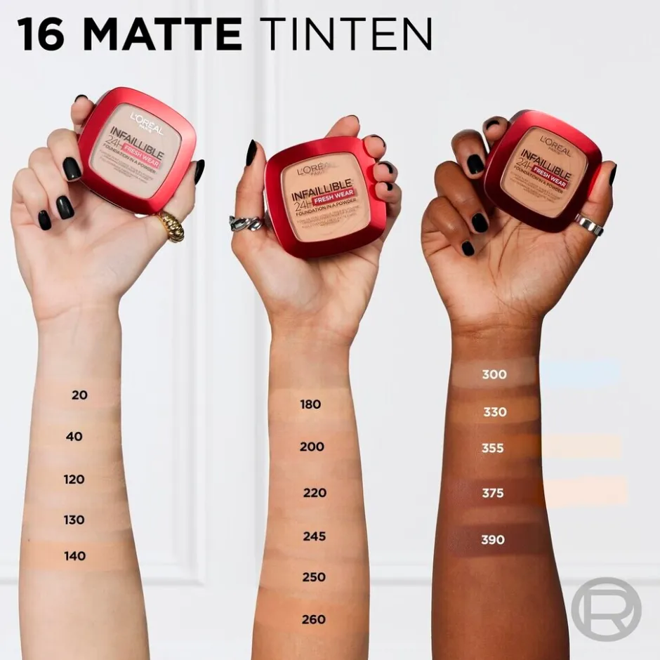 Outlet L'Oreal L'Oréal Paris Infaillible 24H Fresh Wear 220 Sand Foundation in a Powder