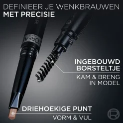 New L'Oreal L'Oréal Paris Infaillible 24H Brow 5.0 Light Brunette Filling Triangular Pencil