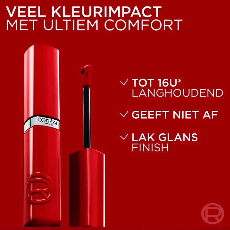 Sale L'Oreal L'Oréal Paris Infaillible Laque Resistance 420 Le Rouge Paris Lippenstift