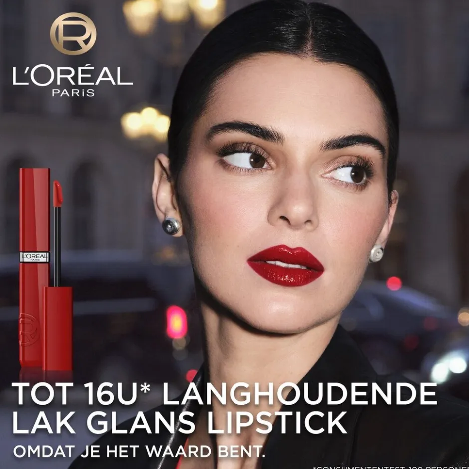 Discount L'Oreal L'Oréal Paris Infaillible Laque Resistance 415 Red Bisou Lippenstift