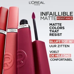 Sale L'Oreal L'Oréal Paris Infaillible Matte Resistance 105 Breakfast In Bed Lipstick