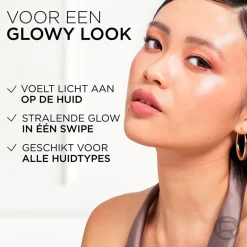 Best L'Oreal L'Oréal Paris Lumi Le Glass 620 Pink Ballet Highlighter Stick