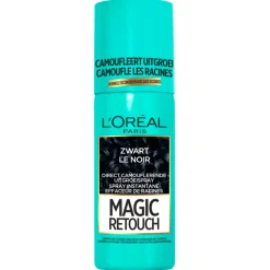 Magic Retouch L'Oréal Paris Zwart Camouflerende Uitgroeispray
