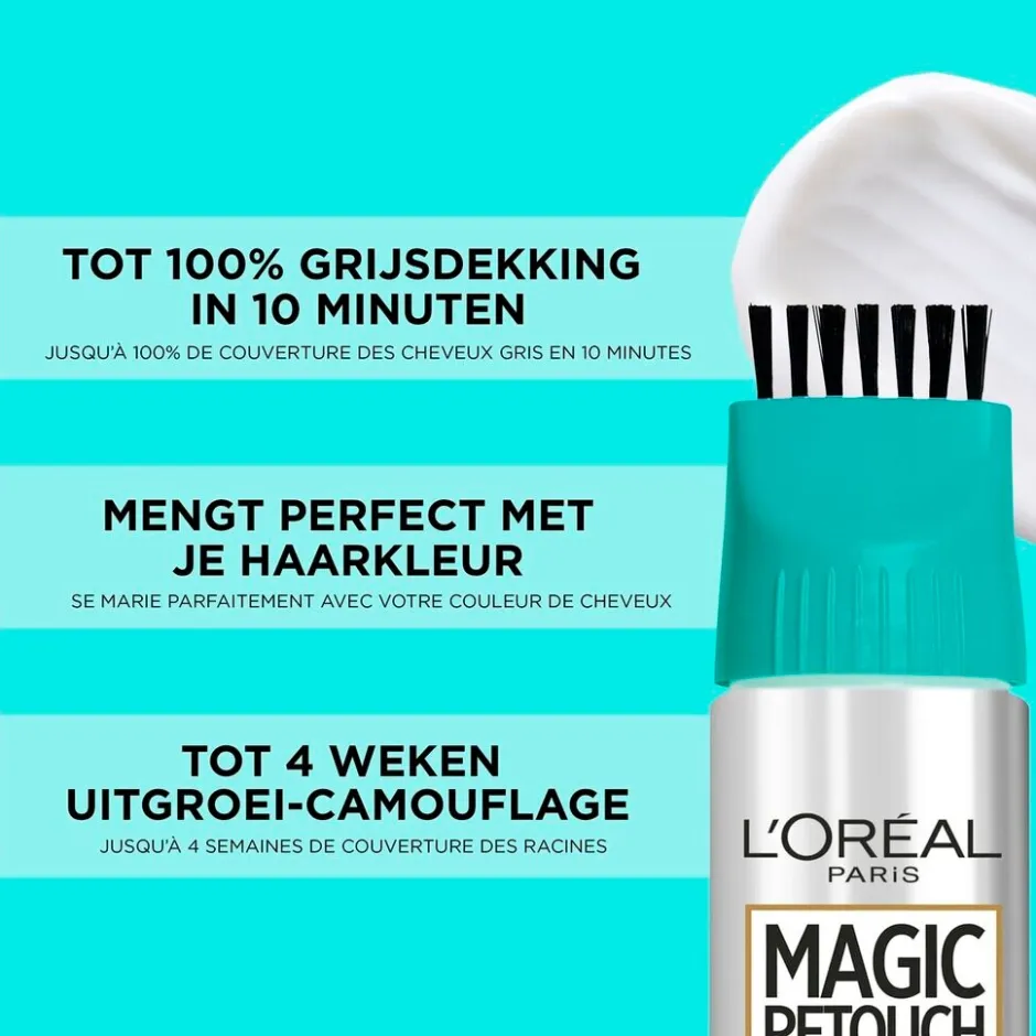 Sale Magic Retouch L'Oréal Paris 4 Middenbruin Permanente Haarkleuring