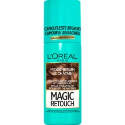 Hot Magic Retouch L'Oréal Paris Middenbruin Camouflerende Uitgroeispray