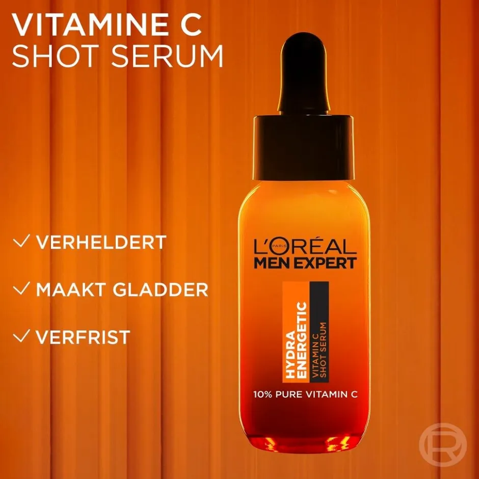 Outlet L'Oreal Paris Men Expert L'Oréal Paris Men Expert Hydra Energetic Vitamin C Serum