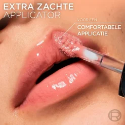 Hot L'Oreal L'Oréal Paris Plump Ambition 201 Milky Nu Hyaluronic Lip Oil