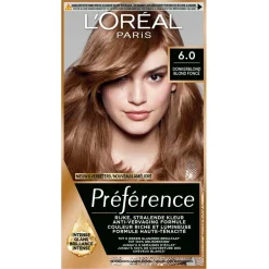 Online Preference L'Oréal Paris Préférence 6 Donkerblond Permanente Haarkleuring