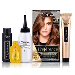 Online Preference L'Oréal Paris Préférence 6 Donkerblond Permanente Haarkleuring
