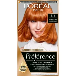 Discount Preference L'Oréal Paris Préférence 7.4 Dublin Permanente Haarkleuring