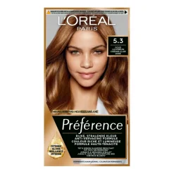 Outlet Preference L'Oréal Paris Préférence 5.3 Goud Lichtbruin Permanente Haarkleuring