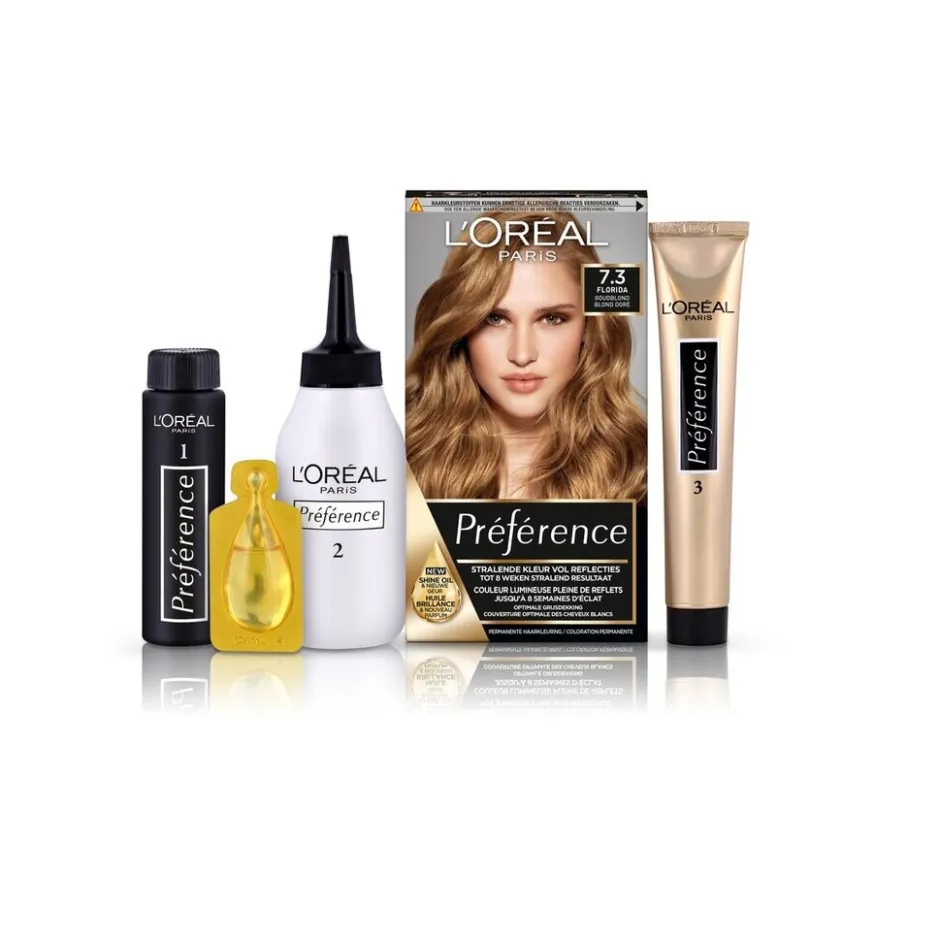 Clearance Preference L'Oréal Paris Préférence 7.3 Goud Middenblond Haarkleuring