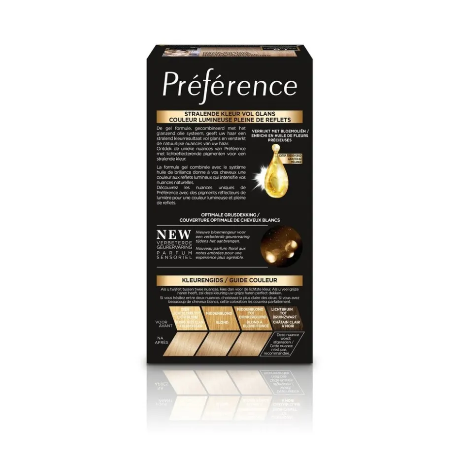 Outlet Preference L'Oréal Paris Préférence 8.1 Licht Asblond Haarkleuring