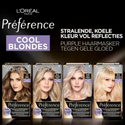 Discount Preference L'Oréal Paris Préférence Cool Blondes 9.12 Zeer Licht As Beigeblond Permanente Haarkleuring