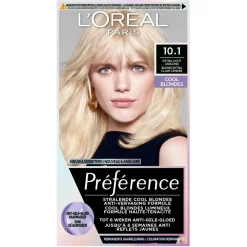Clearance Preference L'Oréal Paris Préférence Cool Blondes 10.1 Extra Licht Asblond Permanente Haarkleuring