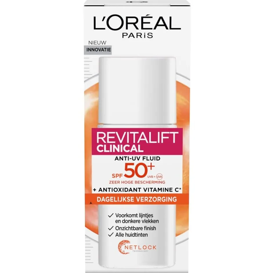 L'Oreal Paris L’Oréal Paris Revitalift Clinical SPF50+ Vitamine C Anti-UV Fluid