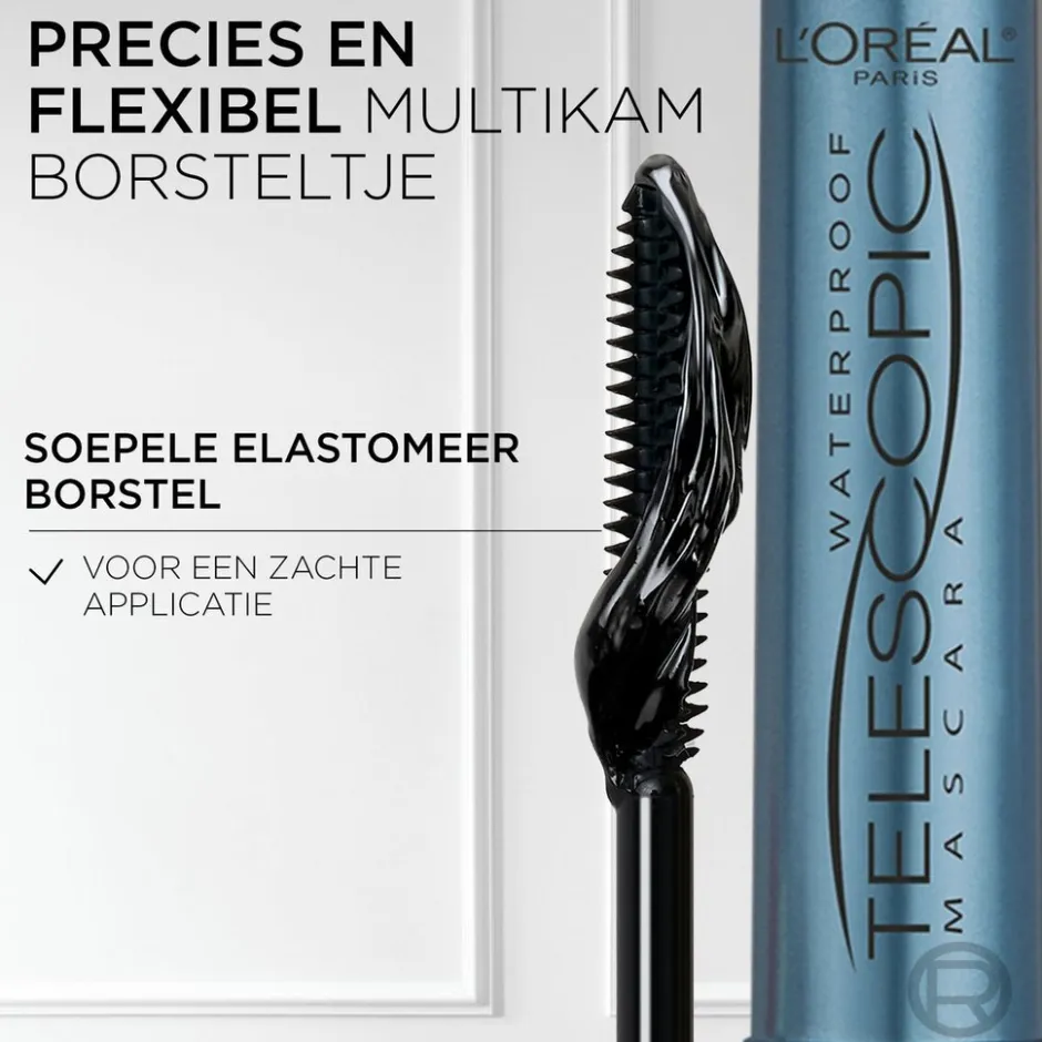 Outlet L'Oreal L'Oréal Paris Telescopic Black Waterproof Mascara