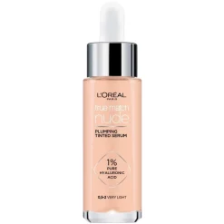 Discount L'Oreal L'Oréal Paris True Match Nude 0.5-2 Very Light Plumping Tinted Serum