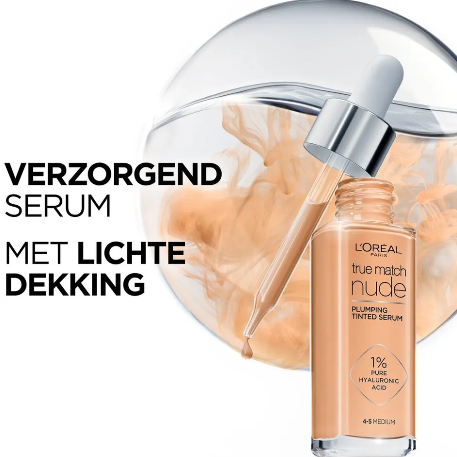 Discount L'Oreal L'Oréal Paris True Match Nude 0.5-2 Very Light Plumping Tinted Serum