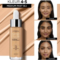 Outlet L'Oreal L'Oréal Paris True Match Nude 4-5 Medium Plumping Tinted Serum