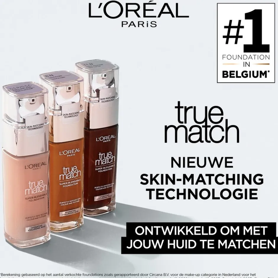L'Oreal L'Oréal Paris True Match 3.R/3.C Rose Beige Foundation