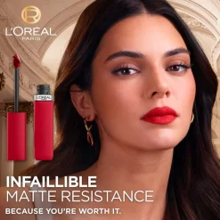 New L'Oreal Paris Infaillible Matte Resistance 635 Worth It Medium Lipstick