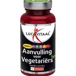 Hot Lucovitaal Aanvulling voor Vegetariërs Capsules