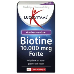 Hot Lucovitaal Biotine Forte 10.000mcg Zuigtabletten