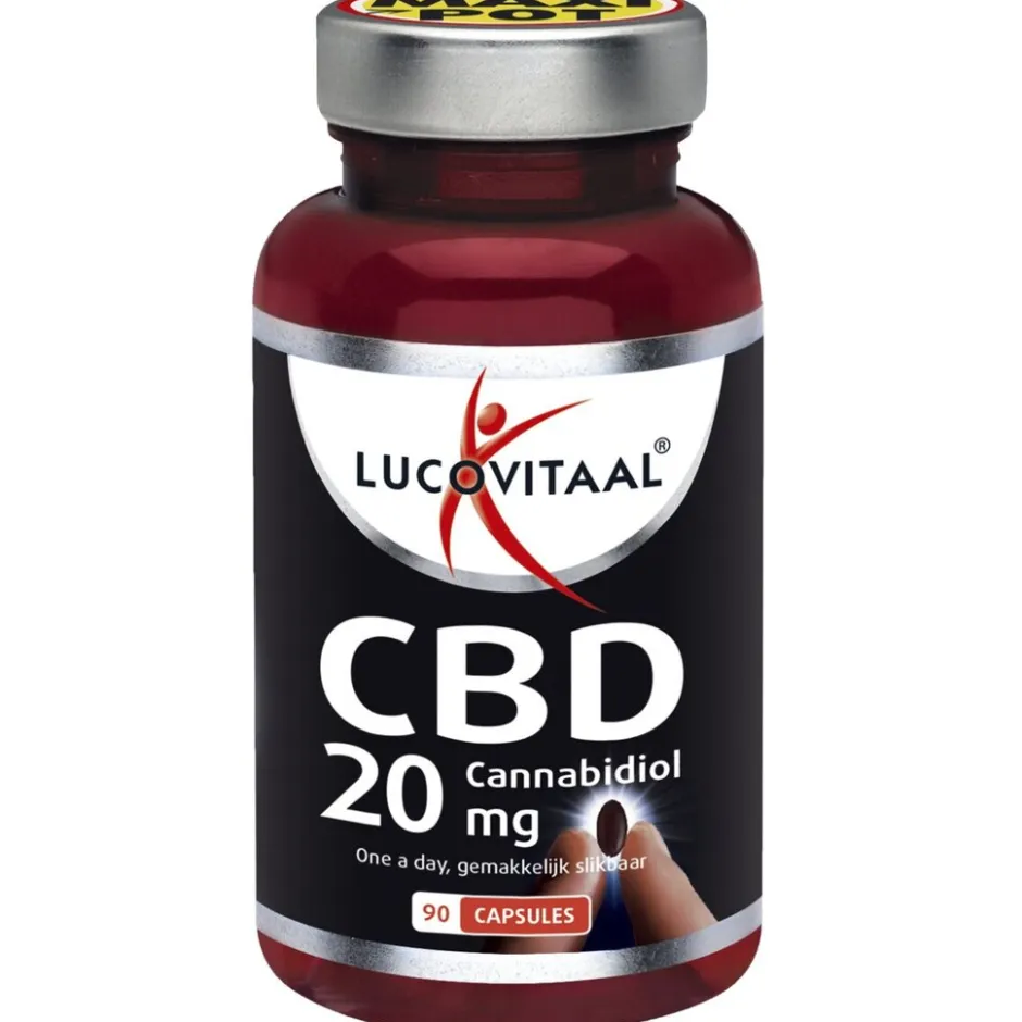 Clearance Lucovitaal CBD 20mg Cannabidiol Capsules
