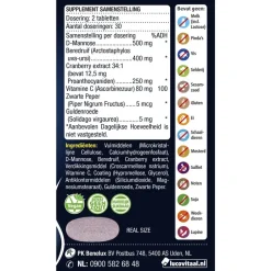 Sale Lucovitaal D-Mannose Cranberry Tabletten