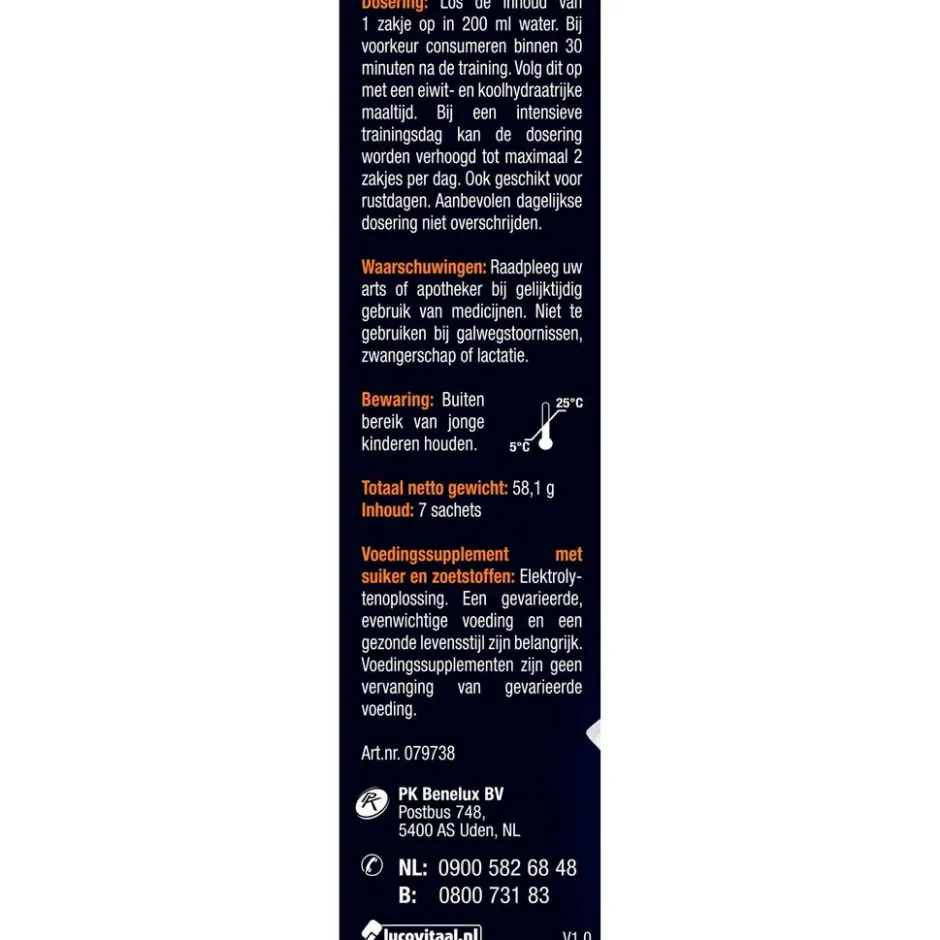 Discount Lucovitaal Elektrolyten Post Workout Sachets