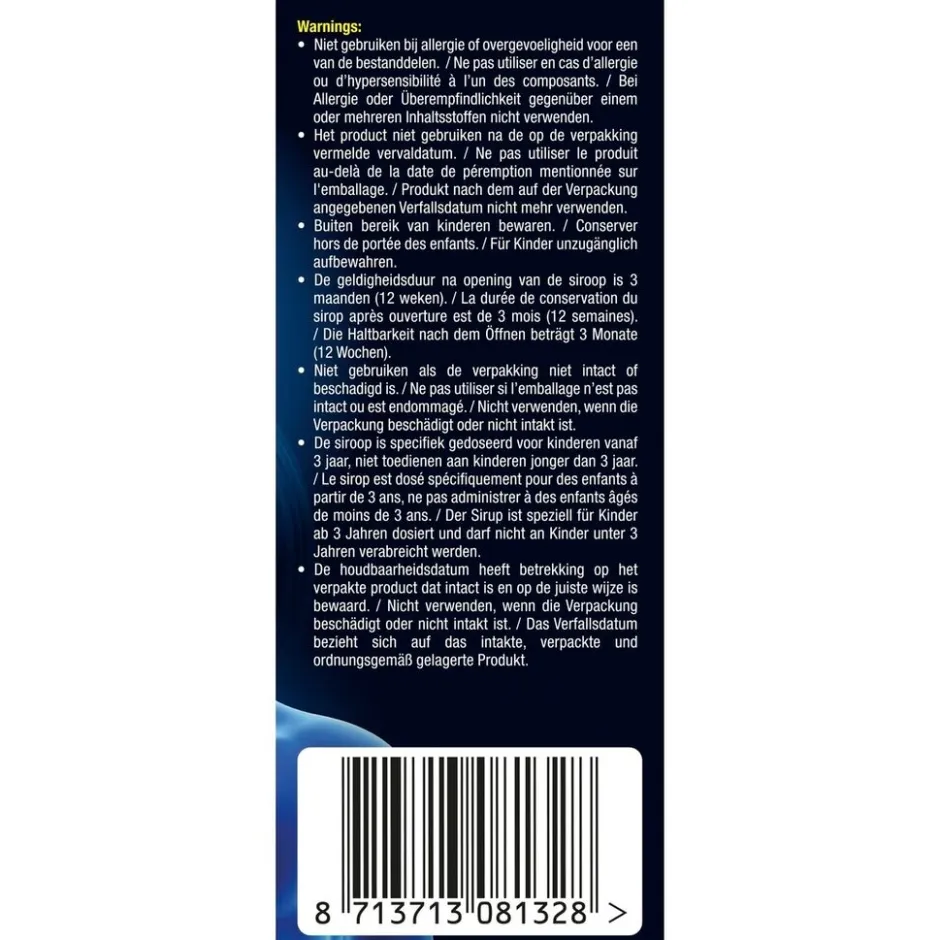 New Lucovitaal 3-in-1 Hoestsiroop