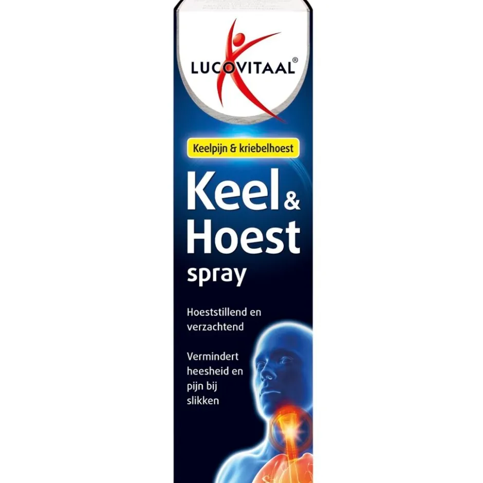 Hot Lucovitaal Keel- & Hoestspray