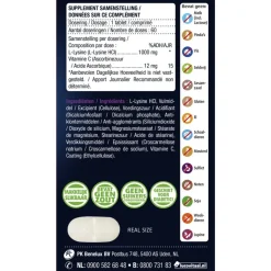 Discount Lucovitaal L-Lysine Tabletten