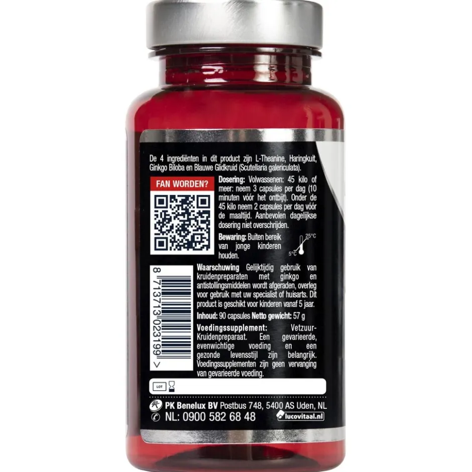 Outlet Lucovitaal L-Theanine Omega 3 Capsules