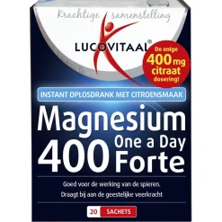 New Lucovitaal Magnesium 400mg Forte Sachets