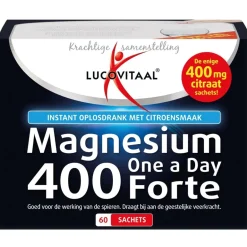Online Lucovitaal Magnesiumcitraat 400mg Forte Sachets