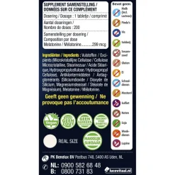 New Lucovitaal Melatonine 299Mcg Time Released Tabletten