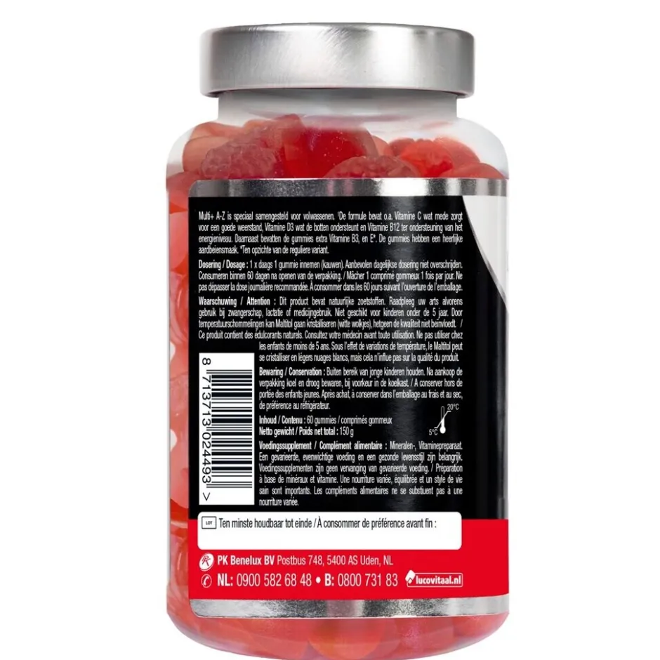 Online Lucovitaal Multi+ A-Z Gummies
