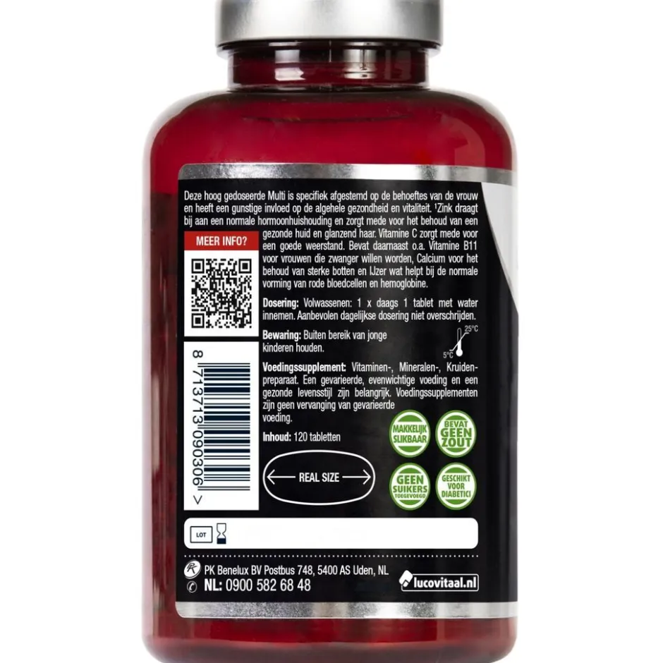 Outlet Lucovitaal Multi+ Compleet Vrouw Tabletten