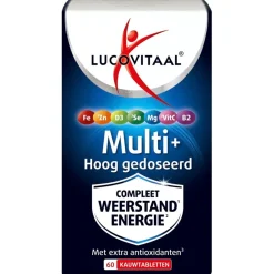 Best Lucovitaal Multi+ Weerstand Kauwtabletten