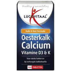 New Lucovitaal Oesterkalk Calcium Vitamine D3 & K Tabletten