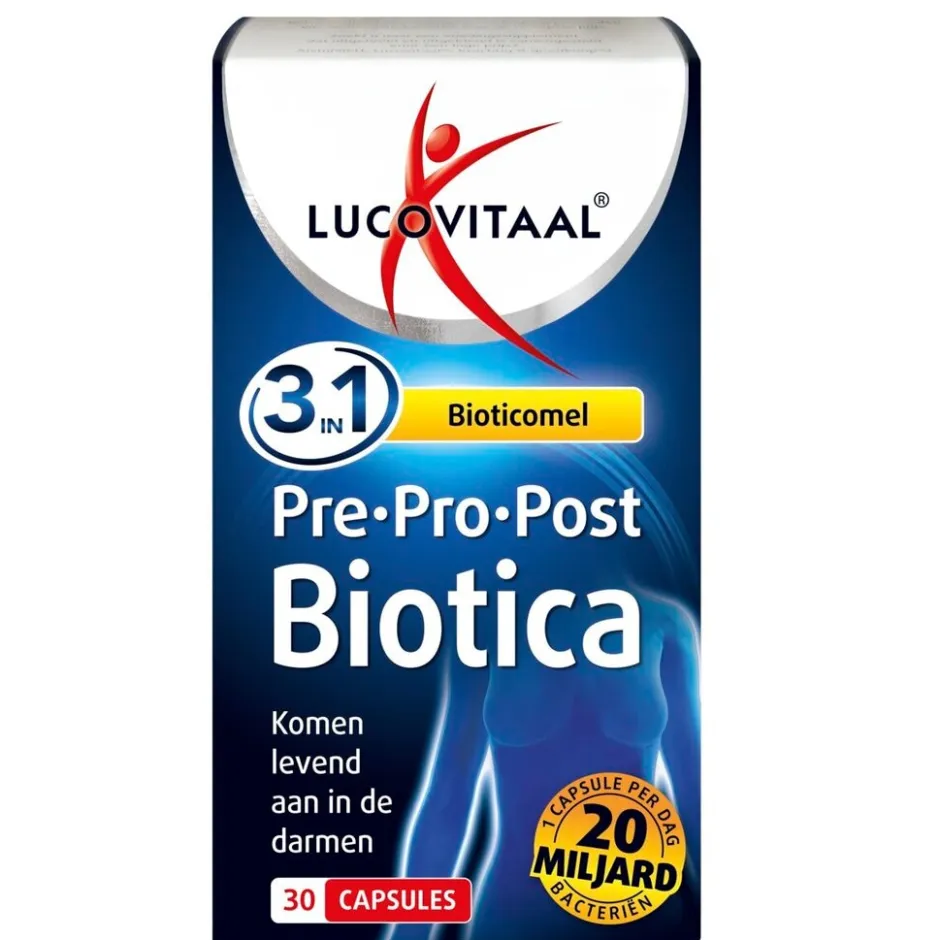 Lucovitaal Pre-Pro-Post Biotica Capsules