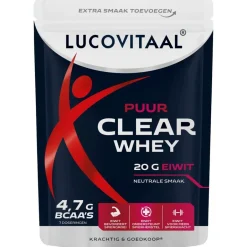 Clearance Lucovitaal Puur Clear Whey Eiwitpoeder